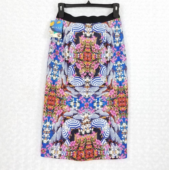 Milly Dresses & Skirts - Milly for DesigNation Umbrella Midi Scuba Skirt   